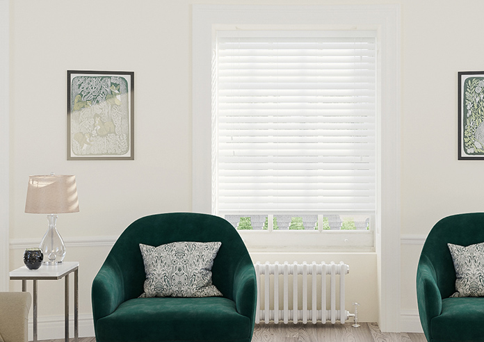 Ecowood, Snow White Fine Grain - Venetian Blind - Image 3